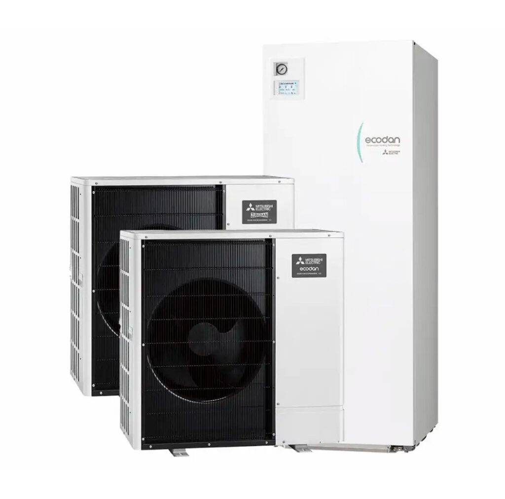 Mitsubishi Electric Ecodan -ilmavesilämpöpumppujärjestelmä